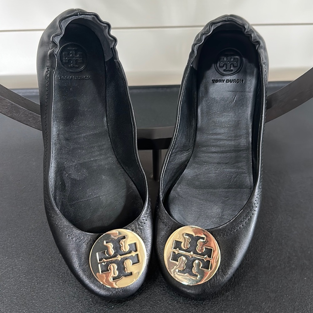 Gently used Tory Burch Minnie Travel Ballet